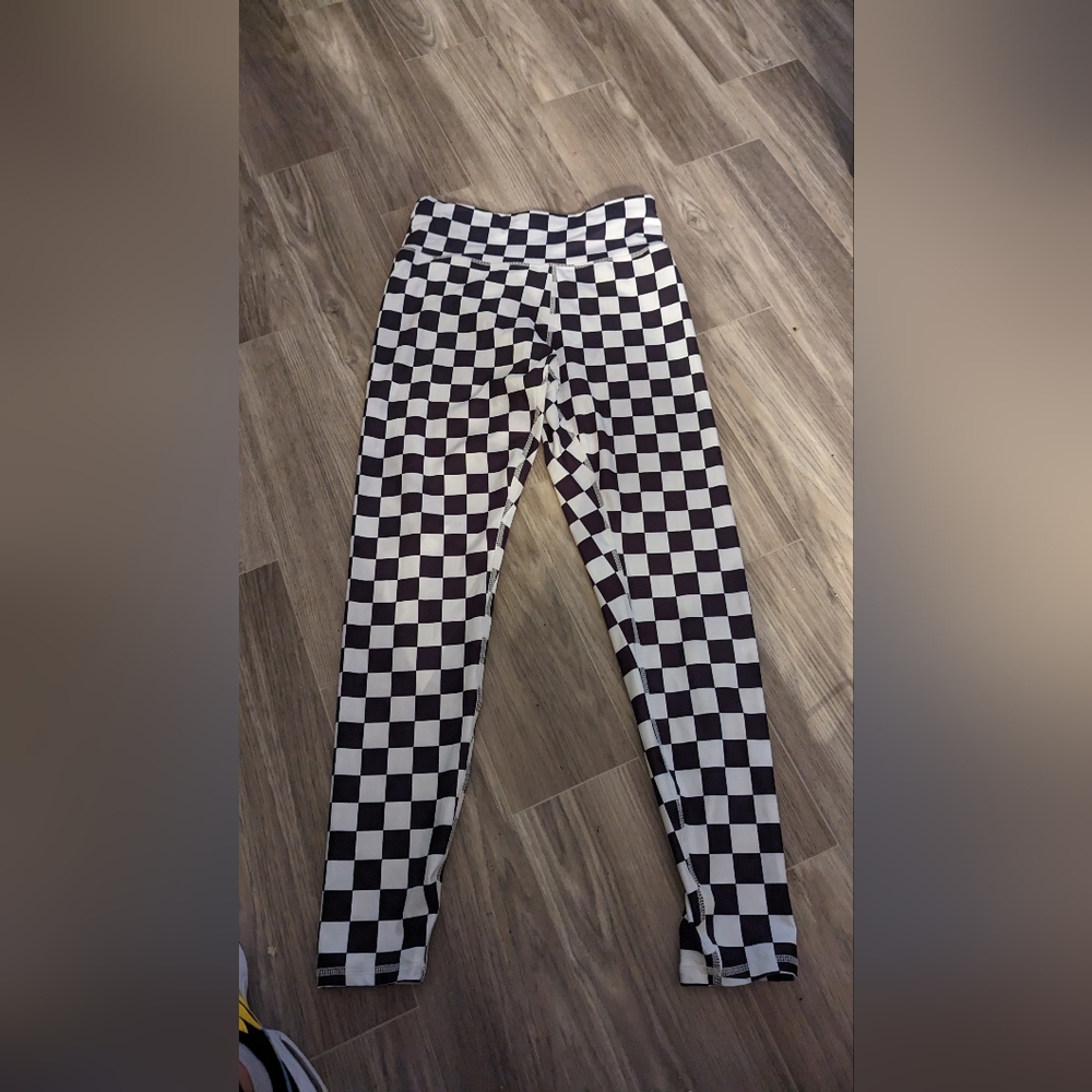Checkerboard leggings